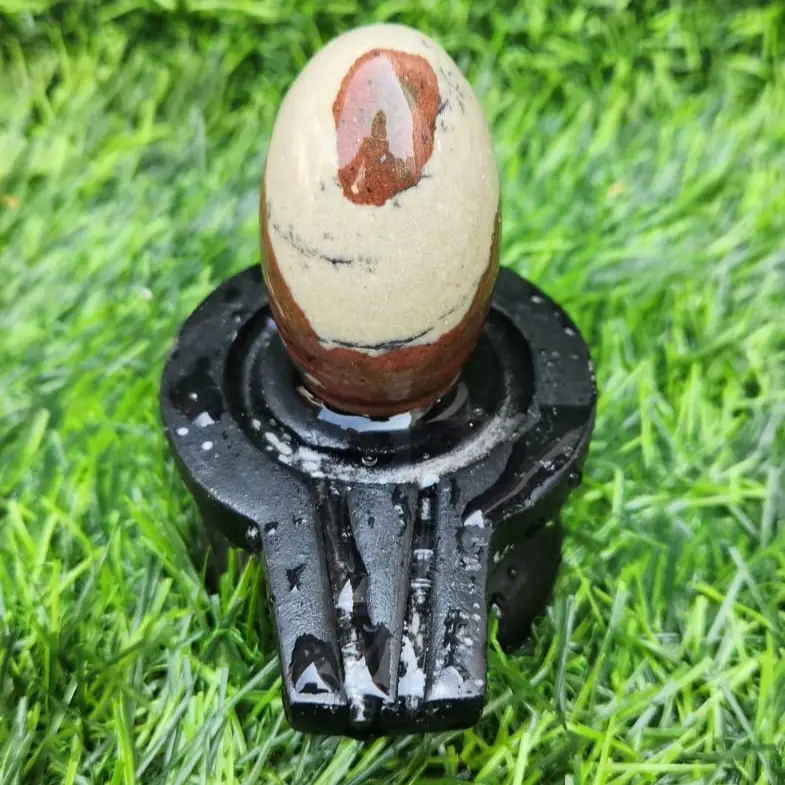 Full Set Narmadeshwar Shivling – Energized and Ready for Puja