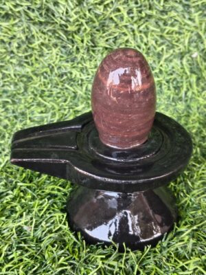 Janeudhari Shivling With Jaladhari - Narmada River Stone
